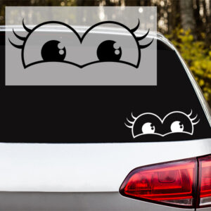 Autoaufkleber Augen #3