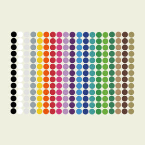 Klebepunkte großer Bogen